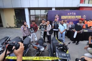 Polres Bojonegoro Kembalikan 3 Motor Korban Curanmor, Gratis !
